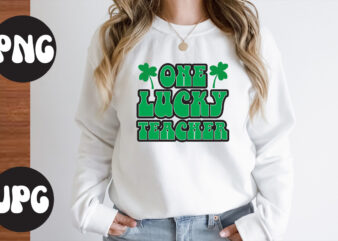 One Lucky Teacher SVG design,One Lucky Teacher Retro design, One Lucky Teacher, St Patrick’s Day Bundle,St Patrick’s Day SVG Bundle,Feelin Lucky PNG, Lucky Png, Lucky Vibes, Retro Smiley Face, Leopard