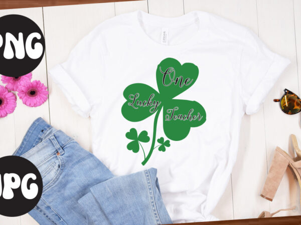 One lucky teacher svg design,one lucky teacher retro design, one lucky teacher, st patrick’s day bundle,st patrick’s day svg bundle,feelin lucky png, lucky png, lucky vibes, retro smiley face, leopard