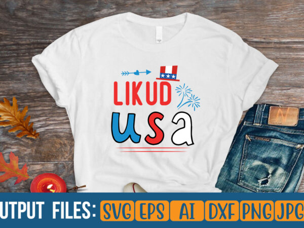 Likud usa t-shirt design