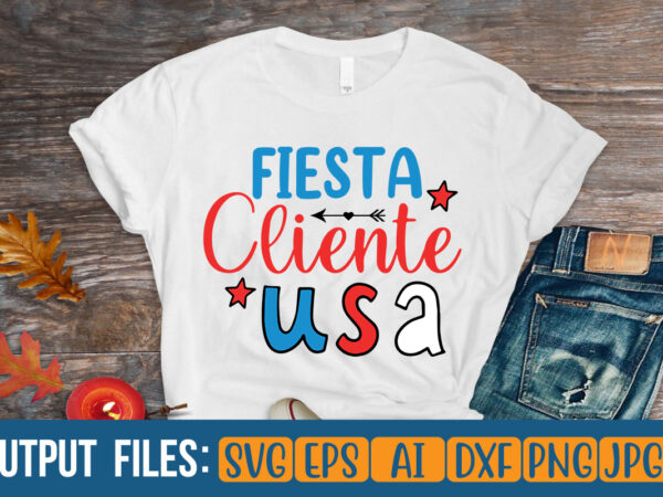 Fiesta cliente usa t-shirt design