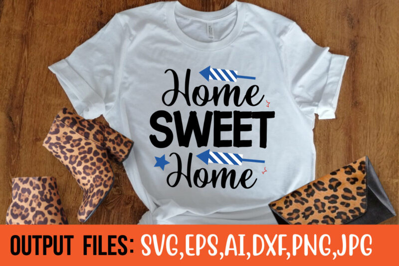 Home Sweet Home t-shirt design