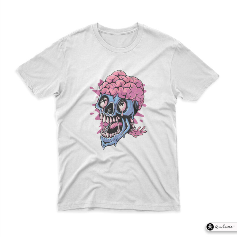 Skull Brain - Buy t-shirt designs