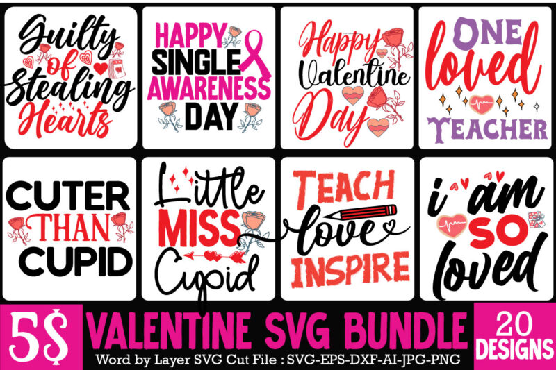 Valentine T-Shirt Design Bundle, Valentine T-Shirt Design Quotes, Coffee is My Valentine T-Shirt Design, Coffee is My Valentine SVG Cut File, Valentine T-Shirt Design Bundle , Valentine Sublimation Bundle ,Valentine's