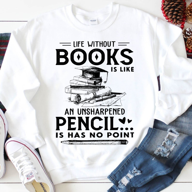 25 Book PNG T-shirt Designs Bundle For Commercial Use Part 3, Book T-shirt, Book png file, Book digital file, Book gift, Book download, Book design