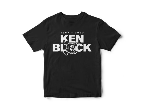 Rip ken block 1967-2023, ken block t-shirt design, rally car racer