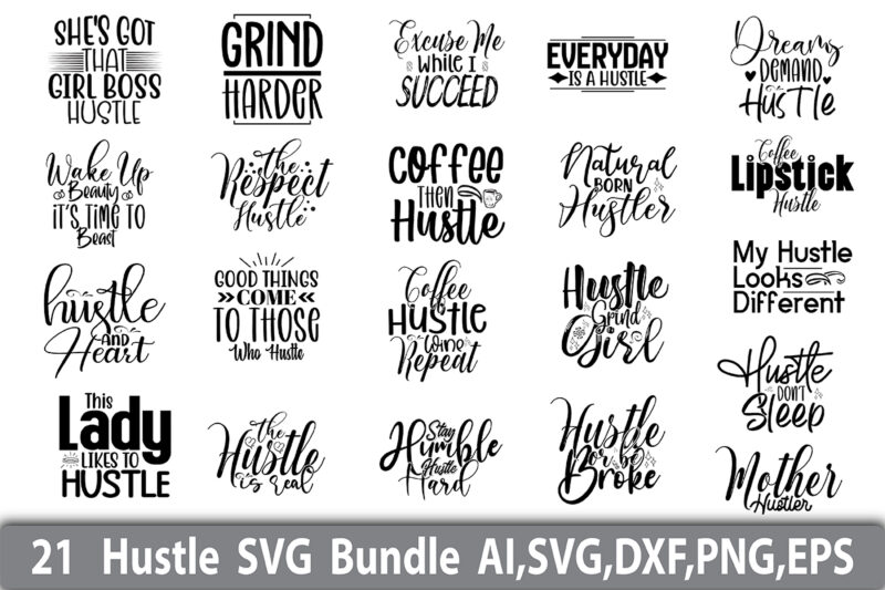 Hustle SVG Bundle