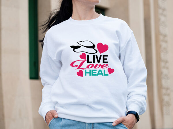 Love heal t-shirt design,big bundle svg file for cricut cheetah nurse shirt svg bundle creative river cut files for cricut doctor svg leopard nurse sublimation designs nurse bundle svg nurse