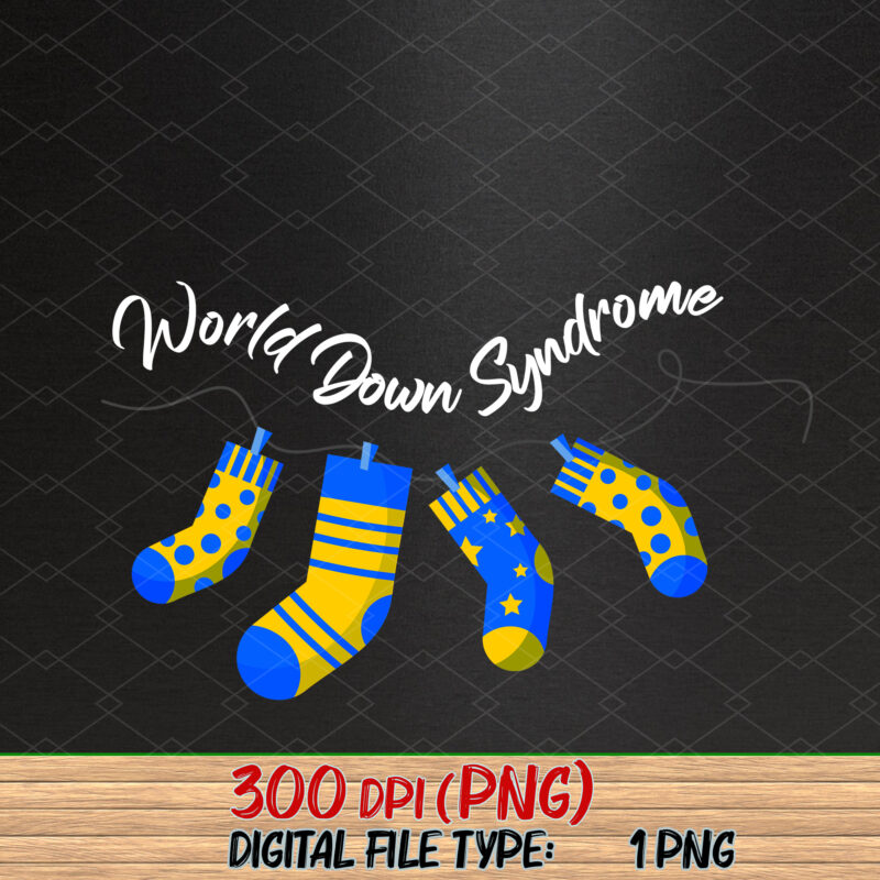 World Down Syndrome Day Awareness Socks 21 March NC