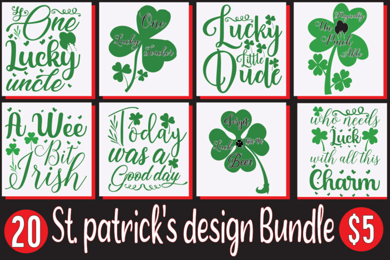 St Patrick's Day SVG design bundle, St Patrick's Day retro design bundle, St Patrick's Day Bundle,St Patrick's Day SVG Bundle,Feelin Lucky PNG, Lucky Png, Lucky Vibes, Retro Smiley Face, Leopard