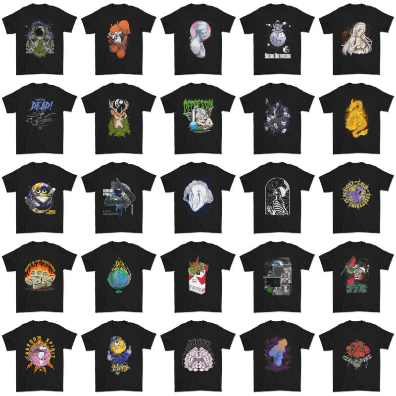 Ultimate Best Streetwear 200 Design bundle - Buy t-shirt designs