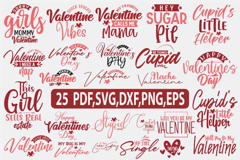 Valentines SVG Bundle