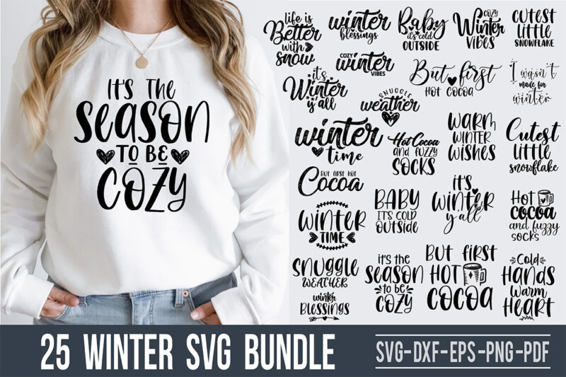 Winter SVG Bundle