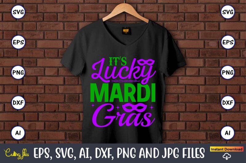 Mardi Gras SVG, Mardi Gras Shirt Sublimation, Fat Tuesday