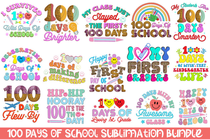 100 Days of School Bundle