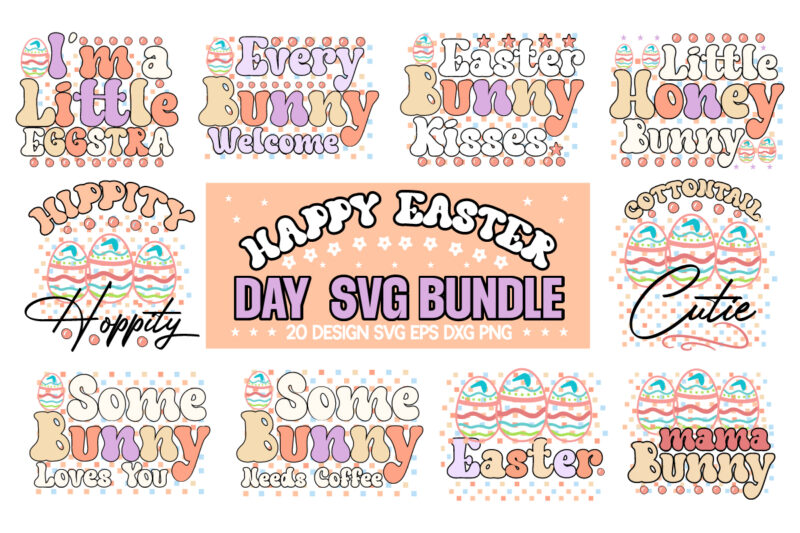 Easter Day Svg Bundle,Easter SVG design,Easter SVG, Easter SVG Bundle, Easter PNG Bundle, Bunny Svg, Spring Svg, Rainbow Svg, Svg Files For Cricut, Sublimation Designs Downloads Easter SVG Mega Bundle,