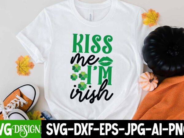 Kiss me i’m irish t-shirt design, kiss me i’m irish svg cut file, happy st.patrick’s day t-shirt design, happy st.patrick’s day svg cut file, lucky svg,retro svg,st patrick’s day svg,funny