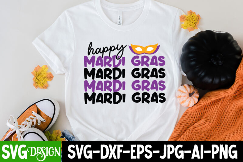 Happy Mardi Gras T-shirt Design,160 Mardi Gras SVG Bundle, Mardi Gras Clipart, Carnival mask silhouette, Mask SVG, Carnival SVG, Festival svg, Mardi Gras Carnival svg ,Boy Mardi Gras Svg, Kids