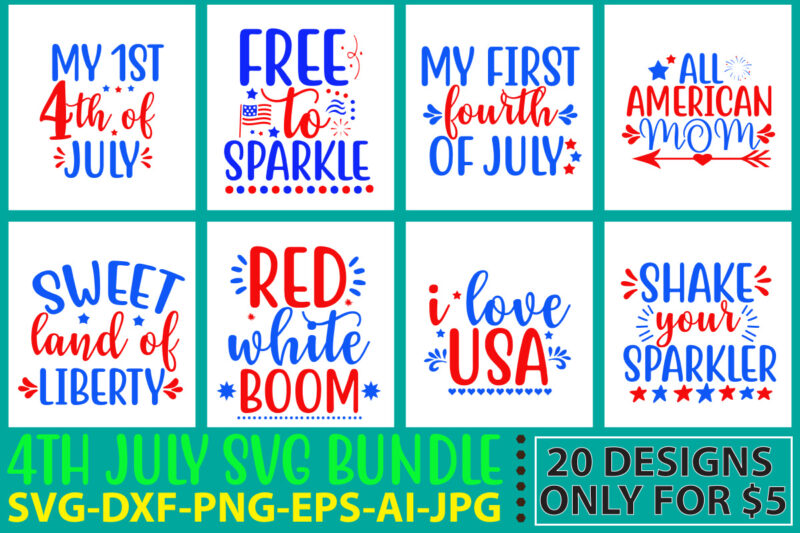 4th OF July SVG Bundle