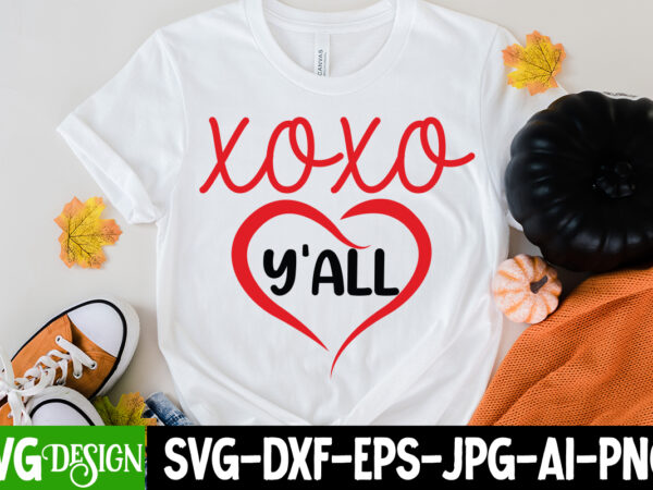 Xoxo y’all t-shirt design, xoxo y’all svg cut file, love sublimation design, love sublimation png , retro valentines svg bundle, retro valentine designs svg, valentine shirts svg, cute valentines svg,