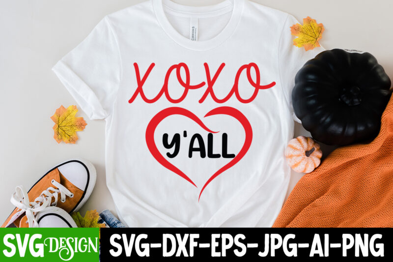 XoXo Y'all T-Shirt Design, XoXo Y'all SVG Cut File, LOVE Sublimation Design, LOVE Sublimation PNG , Retro Valentines SVG Bundle, Retro Valentine Designs svg, Valentine Shirts svg, Cute Valentines svg,