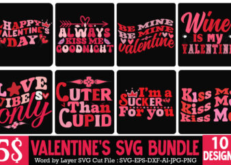 Valentine’s Day SVG Bundle, Valentine SVG Bundle , Valentine Sublimation PNG , Valentine SVG Quotes Bundle , My dog is My Valentine T-Shirt Design, My dog is My Valentine SVG