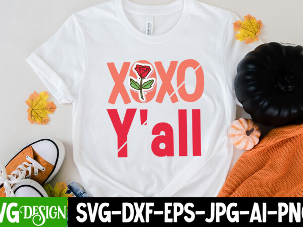 Xoxo y’all t-shirt design, xoxo y’all svg cut file, love sublimation design, love sublimation png , retro valentines svg bundle, retro valentine designs svg, valentine shirts svg, cute valentines svg,