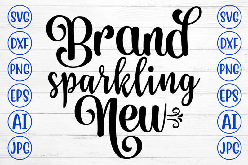 Brand Sparkling New SVG