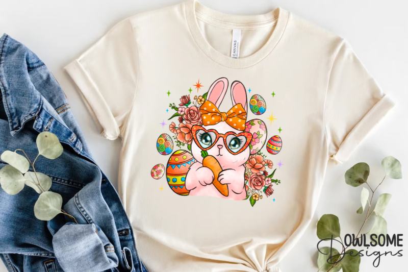 Bunny Easter Day PNG Sublimation