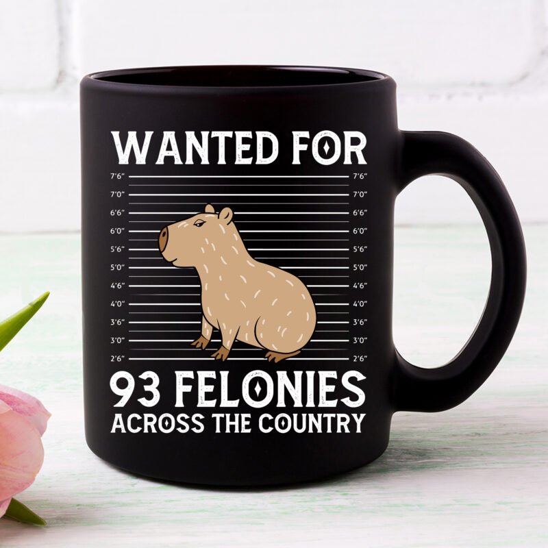 Capybara Mugshot Wanted For 93 Felonies Across The Country NC 0802