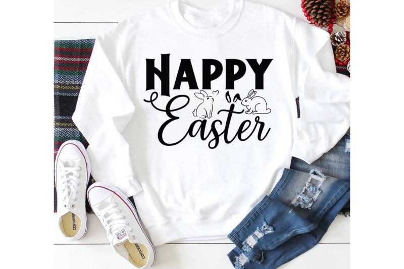 Happy Easter T-shirt Design,a-z t-shirt design design bundles all easter eggs babys first easter bad bunny bad bunny merch bad bunny shirt bike with flowers hello spring daisy bees sign