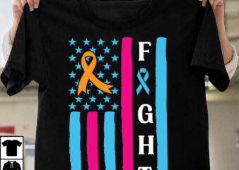 Fight Awareness -Shirt Design, Awareness SVG Bundle, Awareness T-Shirt Bundle. In This Family No One Fights Alone Aid Awareness T-Shirt Design, In This Family NO One Fights Alone T-Shirt Design,