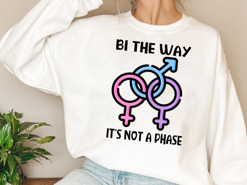 Funny Bisexual Bitch Mug Gift Bi Pride Bisexual Present Bi The Way It’s Not A Phase Mug, Bi Pride Flag Funny Mug Gift, Bisexuality NL 1901 10