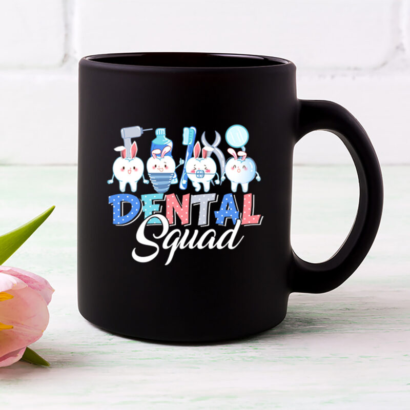 Funny Teeth Dental Squad Dentist Happy Easter Day NL 2002