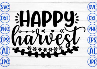 HAPPY HARVEST SVG