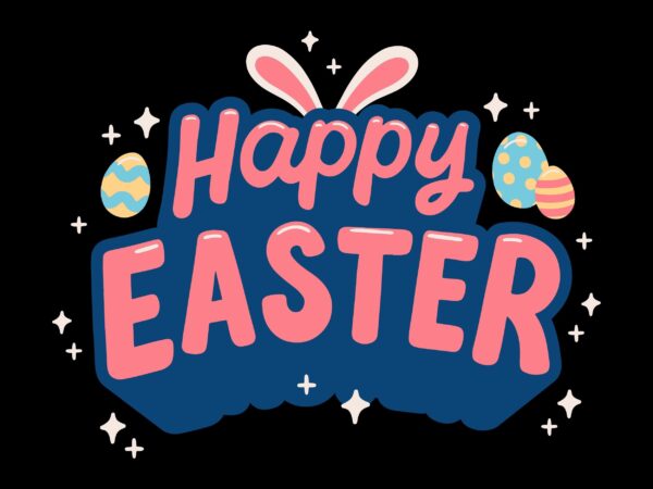 Happy easter day sublimation best t-shirt design 37