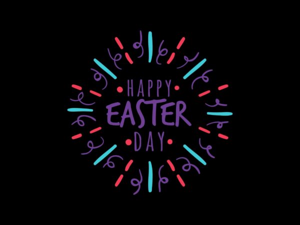 Happy easter day sublimation best t-shirt design 48