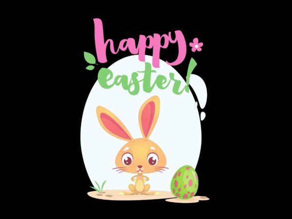 Happy easter day sublimation best t-shirt design 60