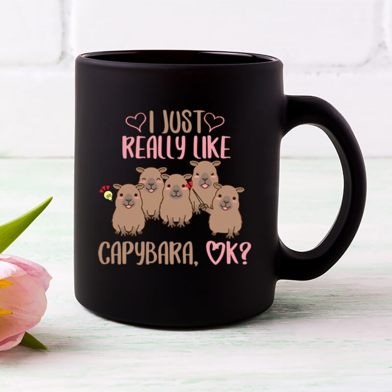 I Just Really Like Capybara Funny Cute Capybara Lovers Capy NL 0202