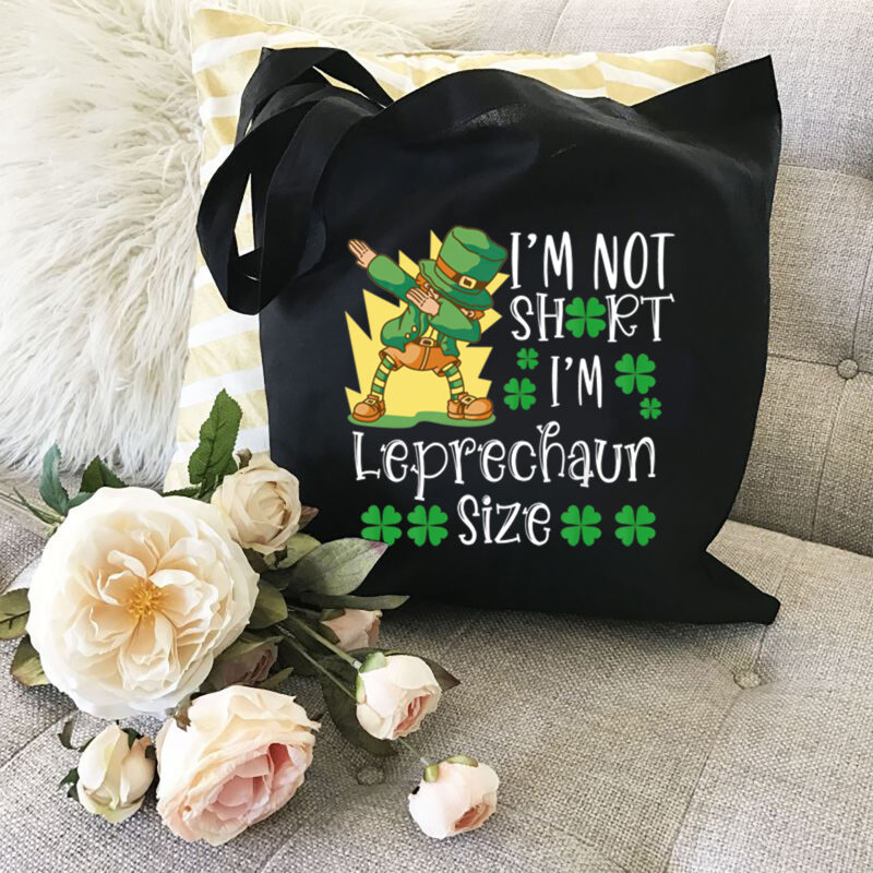 I_m Not Short I_m Leprechaun Size Dabbing Leprechaun St Patricks Day NL 1901 9