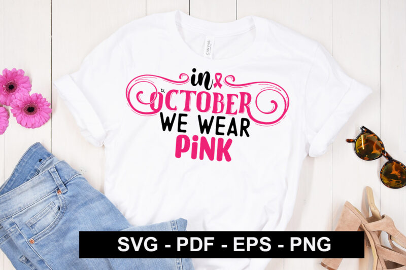 Breast Cancer SVG Design Bundle