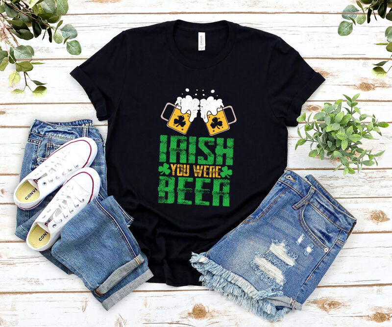 Irish You Were Beer St Patricks Day Shamrock_s Irish Day NL 2102