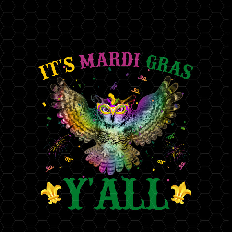 It_s Mardi Gras Y_all Owl Lover, Owl Mardi Gras, Owl Gift PC