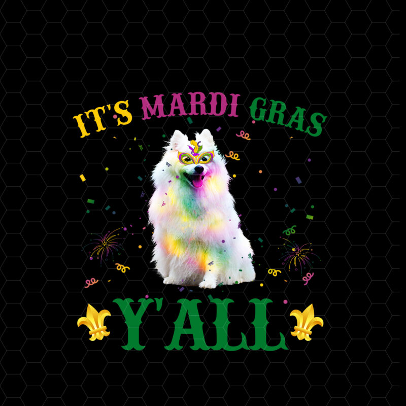 It_s Mardi Gras Y_all Samoyed Lover, Samoyedl Mardi Gras, Owl Gift PC