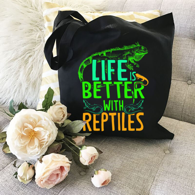 Life Is Better With Reptiles Leopard Gecko Crested Gecko Lizard NL 0102