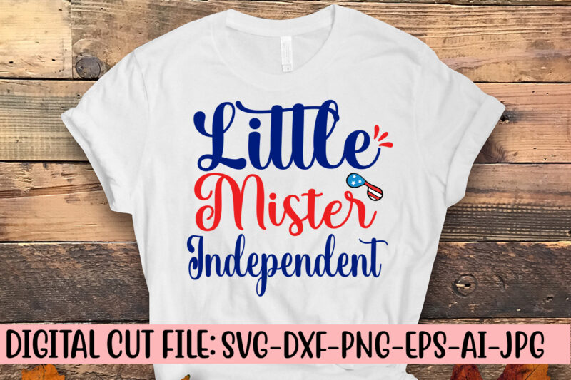 Little Mister Independent SVG Cut File