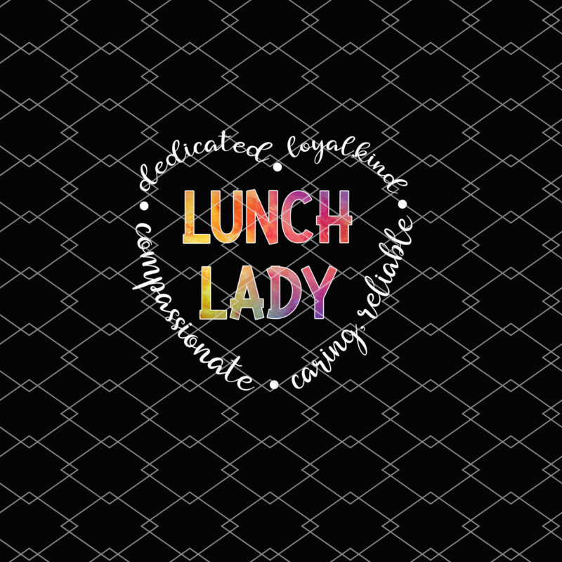 Lunch Lady Cafeteria Worker Dinner Lady Cook Job Profession NL 1302