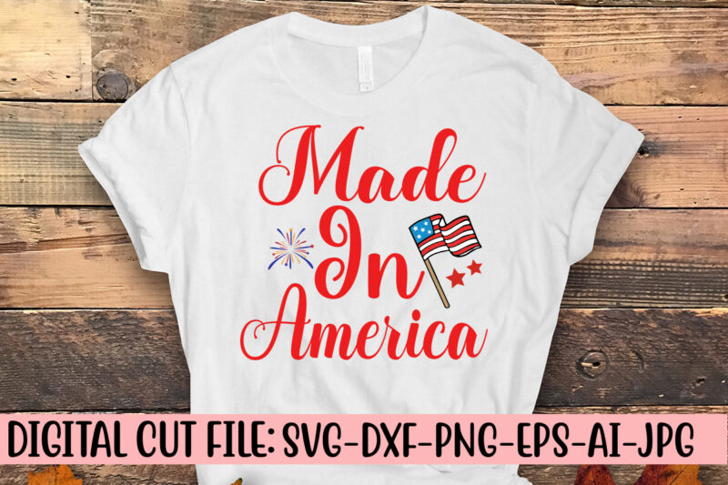 Made In America SVG Cut File