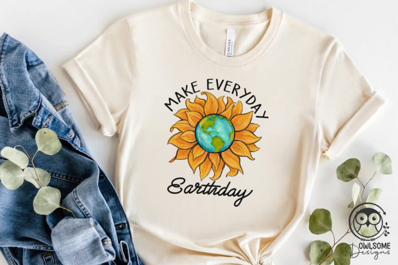 Make Everyday Earth Day Sunflower