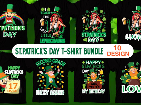 St. patrick’s day bundle,studio files 100 patrick day vector t-shirt designs bundle amsterdam st.patricks day art tricks baby mardi gras number design svg buy patrick day t-shirt designs for commercial