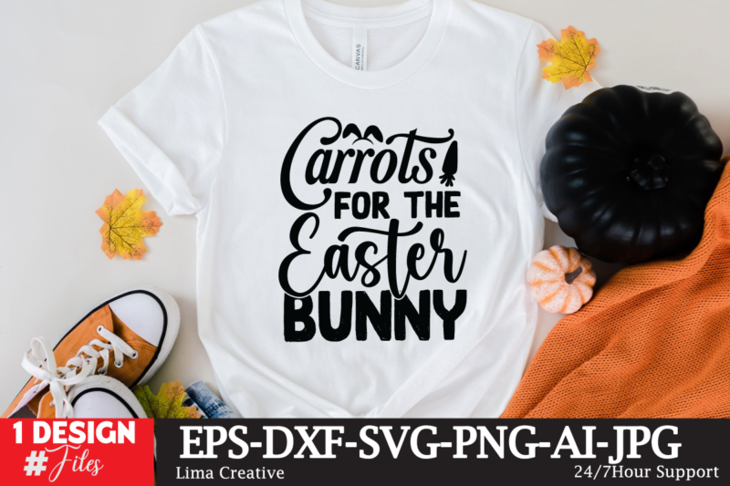 Carrots For The Easter Bunny SVG Cute File,Easter SVG Bundle ,Easter T-Shirt Design Bundle ,Easter PNG, Easter SVG,MEAS02 Easter SVG Bundle, Easter SVG, Happy Easter SVG, Easter Bunny svg, Retro